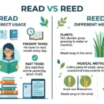 read or reed