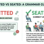 sitted or seated
