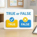 true or false