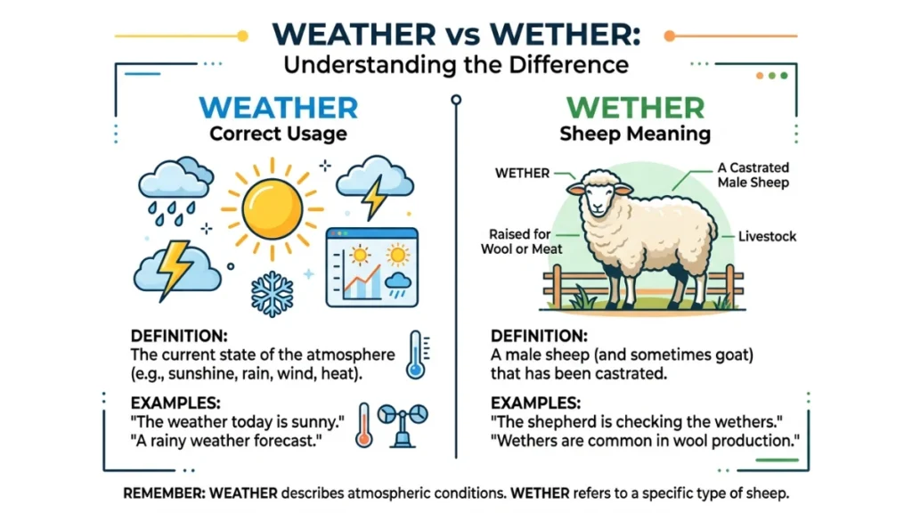 wether or weather