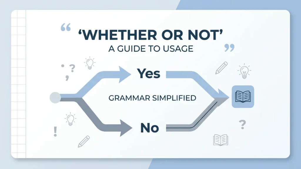 whether or not