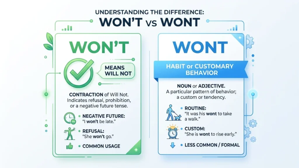 wont or won't