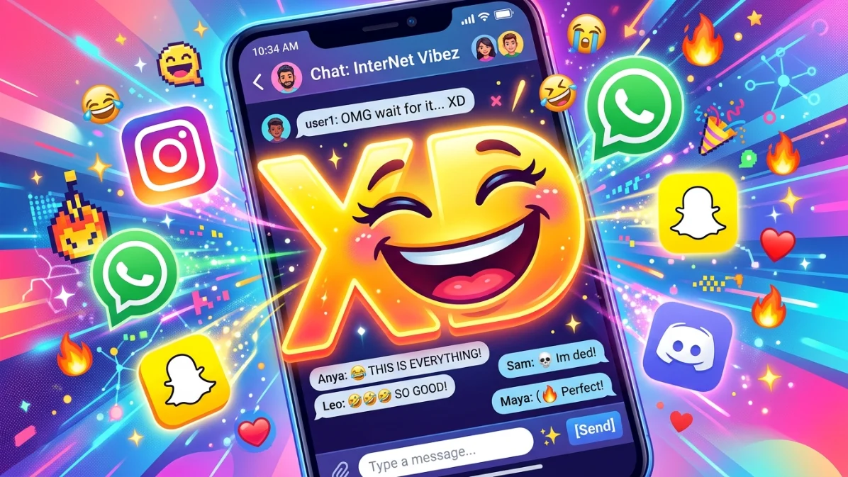 xd meaning in text